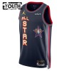 Maillot Basket Enfant All-Star 2025 Personnalisé Jordan Navy Swingman